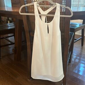 Cute blouse off white size small brand Loveriche